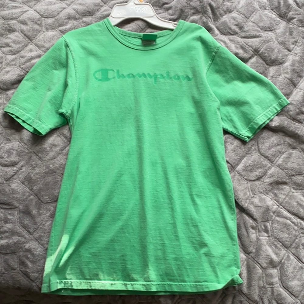 Men’s champion mint green t-shirt